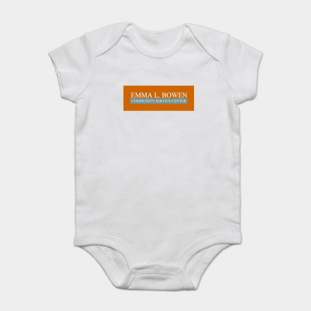 Emma L. Bowen Community Service Center logo T-shirt Baby Bodysuit by Emma L. Bowen Community Service Center